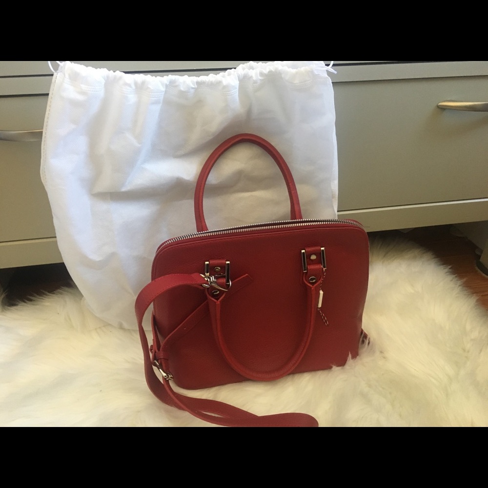 Beautiful genuine Italian 🇮🇹 leather bag from Florence Italy 🇮🇹